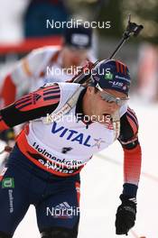Biathlon - IBU world cup biathlon individual men 20 km, 08.03.2007 - Holmenkollen (NOR): Tim Burke (USA).
