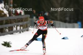 Biathlon - IBU world cup biathlon pursuit women 10 km, 10.03.2007 - Holmenkollen (NOR): Andrea Henkel (GER).