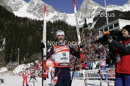 Biathlon - IBU Biathlon World Championchips 2007 pursuit men 12.5 km, 04.02.2007 - Antholz/Anterselva (ITA): Vincent Defrasne FRA