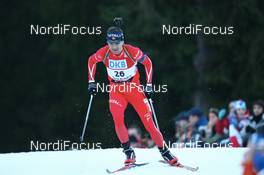 Biathlon - IBU World Cup Biathlon sprint men 10km at Chiemgau-Arena - Ruhpolding (GER): Ole Einar Bjoerndalen (NOR).