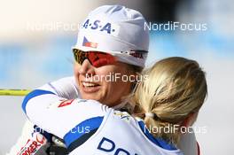 Cross-Country - FIS world cup cross-country, 30 km women classical, 17.03.07 - Holmenkollen (NOR): Katerina Neumannova (CZE), Kristina Smigun (EST).