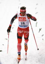 Cross-Country - FIS world cup cross-country, sprint competitions in classical technique, 14.03.07 - Drammen (NOR): Christoph Eigenmann (SUI).