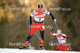 Nordic Combined - FIS World Cup Nordic Combined Deutschland Grand Prix Individual Gundersen HS128/15km free technique - Ruhpolding (GER): Bernhard Gruber (AUT).
