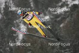 Nordic Combined - FIS World Cup Nordic Combined Deutschland Grand Prix Team Sprint HS128/2x7.5km free technique - Ruhpolding (GER): Lukas Klapfer (AUT).