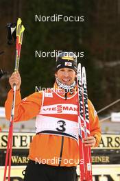 Nordic Combined - FIS World Cup Nordic Combined Deutschland Grand Prix Individual Gundersen HS128/15km free technique - Ruhpolding (GER): Christoph Bieler (AUT).