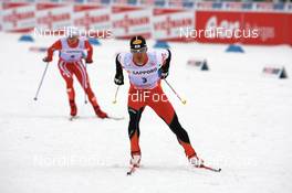 Nordic Combined - FIS Nordic World Ski Championchips nordic combined, individual Gundersen HS100/15km, 03.03.07 - Sapporo (JPN): Christoph Bieler (AUT), Espen Rian (NOR).