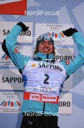 Nordic Combined - FIS Nordic World Ski Championchips nordic combined, individual Gundersen HS100/15km, 03.03.07 - Sapporo (JPN): Anssi Koivuranta (FIN).