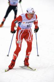 Nordic Combined - FIS Nordic World Ski Championchips nordic combined, individual Gundersen HS100/15km, 03.03.07 - Sapporo (JPN): Havard Klemetsen (NOR).