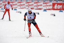Nordic Combined - FIS Nordic World Ski Championchips nordic combined, individual Gundersen HS100/15km, 03.03.07 - Sapporo (JPN): Bill Demong (USA).