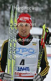 Nordic Combined - FIS World Cup Nordic Combined - Nordic Combined Sprint 7,5 km  - Lahti (FIN) - 10.03.07: Winner Bjoern, Bjsrn Kircheisen (GER) 