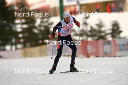 Nordic Combined - FIS Nordic World Ski Championchips nordic combined, team HS134/4x5km, 25.02.07 - Sapporo (JPN): Mathieu Martinez (FRA).