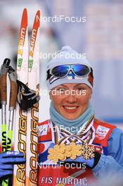 Nordic Combined - FIS Nordic World Ski Championchips nordic combined, individual Gundersen HS100/15km, 03.03.07 - Sapporo (JPN): Virpi Kuitunen (FIN).