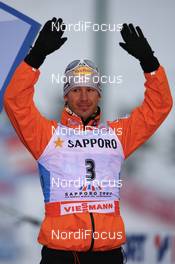 Nordic Combined - FIS Nordic World Ski Championchips nordic combined, individual Gundersen HS100/15km, 03.03.07 - Sapporo (JPN): Christoph Bieler (AUT).