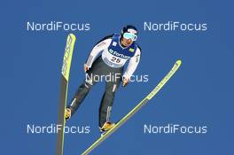 Nordic Combined - FIS World Cup nordic combined, hurrican sprint HS128/7.5km, 18.03.07 - Holmenkollen (NOR): Ronny Heer (SUI).