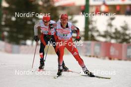 Nordic Combined - FIS Nordic World Ski Championchips nordic combined, team HS134/4x5km, 25.02.07 - Sapporo (JPN): Andreas Hurschler (SUI).