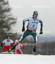 Ski Jumping - FIS Nordic World Ski Championchips - Nordic Combined Individual 15 km - Sapporo (JPN) - 03.03.07: Anssi Koivuranta (FIN)