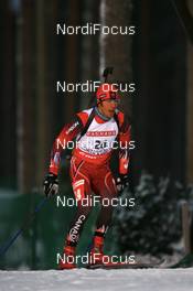 29.11.2007, Kontiolahti, Finland (FIN): Scott Perras (CAN) - IBU world cup biathlon, individual men, Kontiolahti (FIN). www.nordicfocus.com. c Manzoni/NordicFocus. Every downloaded picture is fee-liable.