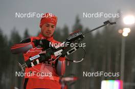 28.11.2007, Kontiolahti, Finland (FIN): Ivan Joller (SUI) - IBU world cup biathlon, individual men, training, Kontiolahti (FIN). www.nordicfocus.com. c Manzoni/NordicFocus. Every downloaded picture is fee-liable.