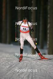 29.11.2007, Kontiolahti, Finland (FIN): Vitaliy Rudenchyk (BUL) - IBU world cup biathlon, individual men, Kontiolahti (FIN). www.nordicfocus.com. c Manzoni/NordicFocus. Every downloaded picture is fee-liable.