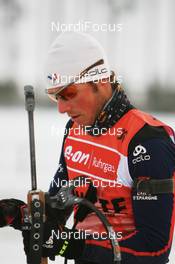 28.11.2007, Kontiolahti, Finland (FIN): Ferreol Cannard (FRA) - IBU world cup biathlon, individual men, training, Kontiolahti (FIN). www.nordicfocus.com. c Manzoni/NordicFocus. Every downloaded picture is fee-liable.