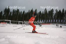 28.11.2007, Kontiolahti, Finland (FIN): Ole Einar Bjoerndalen (NOR) - IBU world cup biathlon, individual men, training, Kontiolahti (FIN). www.nordicfocus.com. c Manzoni/NordicFocus. Every downloaded picture is fee-liable.