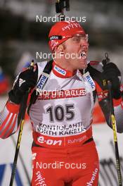 29.11.2007, Kontiolahti, Finland (FIN): Matthias Simmen (SUI) - IBU world cup biathlon, individual men, Kontiolahti (FIN). www.nordicfocus.com. c Manzoni/NordicFocus. Every downloaded picture is fee-liable.