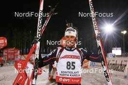 29.11.2007, Kontiolahti, Finland (FIN): Vincent Defrasne (FRA) - IBU world cup biathlon, individual men, Kontiolahti (FIN). www.nordicfocus.com. c Manzoni/NordicFocus. Every downloaded picture is fee-liable.