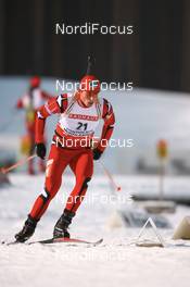 29.11.2007, Kontiolahti, Finland (FIN): Sebastian Witek (POL) - IBU world cup biathlon, individual men, Kontiolahti (FIN). www.nordicfocus.com. c Manzoni/NordicFocus. Every downloaded picture is fee-liable.