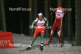 29.11.2007, Kontiolahti, Finland (FIN): Alexandr Syman (BLR) - IBU world cup biathlon, individual men, Kontiolahti (FIN). www.nordicfocus.com. c Manzoni/NordicFocus. Every downloaded picture is fee-liable.