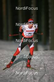 29.11.2007, Kontiolahti, Finland (FIN): Ondrej Moravec (CZE) - IBU world cup biathlon, individual men, Kontiolahti (FIN). www.nordicfocus.com. c Manzoni/NordicFocus. Every downloaded picture is fee-liable. 