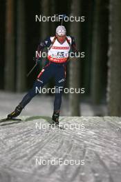 29.11.2007, Kontiolahti, Finland (FIN): Julien Robert (FRA) - IBU world cup biathlon, individual men, Kontiolahti (FIN). www.nordicfocus.com. c Manzoni/NordicFocus. Every downloaded picture is fee-liable.