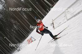 28.11.2007, Kontiolahti, Finland (FIN): Julien Robert (FRA) - IBU world cup biathlon, individual men, training, Kontiolahti (FIN). www.nordicfocus.com. c Manzoni/NordicFocus. Every downloaded picture is fee-liable.