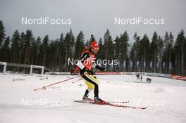 28.11.2007, Kontiolahti, Finland (FIN): Imre Tagscherer (HUN)  - IBU world cup biathlon, individual men, training, Kontiolahti (FIN). www.nordicfocus.com. c Manzoni/NordicFocus. Every downloaded picture is fee-liable.