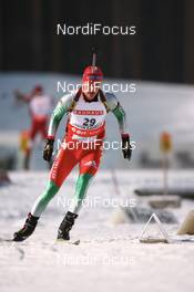 29.11.2007, Kontiolahti, Finland (FIN): Sergey Dashkevich (BLR) - IBU world cup biathlon, individual men, Kontiolahti (FIN). www.nordicfocus.com. c Manzoni/NordicFocus. Every downloaded picture is fee-liable.