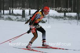 29.11.2007, Kontiolahti, Finland (FIN): Andrea Henkel (GER) - IBU world cup biathlon, individual women, Kontiolahti (FIN). www.nordicfocus.com. c Manzoni/NordicFocus. Every downloaded picture is fee-liable.