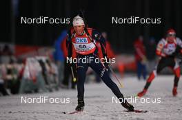 02.12.2007, Kontiolahti, Finland (FIN): Ferreol Cannard (FRA) - IBU world cup biathlon, pursuit men, Kontiolahti (FIN). www.nordicfocus.com. c Manzoni/NordicFocus. Every downloaded picture is fee-liable.
