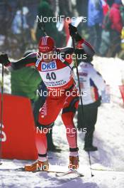 02.12.2007, Kontiolahti, Finland (FIN): Matthias Simmen (SUI) - IBU world cup biathlon, pursuit men, Kontiolahti (FIN). www.nordicfocus.com. c Manzoni/NordicFocus. Every downloaded picture is fee-liable.