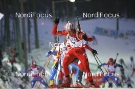 02.12.2007, Kontiolahti, Finland (FIN): Stian Eckhoff (NOR) - IBU world cup biathlon, pursuit men, Kontiolahti (FIN). www.nordicfocus.com. c Manzoni/NordicFocus. Every downloaded picture is fee-liable.