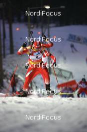 02.12.2007, Kontiolahti, Finland (FIN): Chengye Zhang (CHN) - IBU world cup biathlon, pursuit men, Kontiolahti (FIN). www.nordicfocus.com. c Manzoni/NordicFocus. Every downloaded picture is fee-liable.