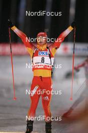 02.12.2007, Kontiolahti, Finland (FIN): Chengye Zhang (CHN) - IBU world cup biathlon, pursuit men, Kontiolahti (FIN). www.nordicfocus.com. c Manzoni/NordicFocus. Every downloaded picture is fee-liable.