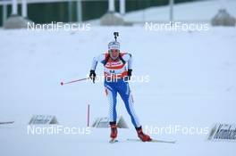 02.12.2007, Kontiolahti, Finland (FIN): Teja Gregorin (SLO) - IBU world cup biathlon, pursuit women, Kontiolahti (FIN). www.nordicfocus.com. c Manzoni/NordicFocus. Every downloaded picture is fee-liable.