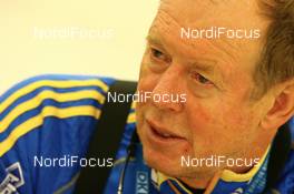 01.12.2007, Kontiolahti, Finland (FIN): Wolfgang Pichler (GER), coach Sweden - IBU world cup biathlon, sprint men, Kontiolahti (FIN). www.nordicfocus.com. c Manzoni/NordicFocus. Every downloaded picture is fee-liable.