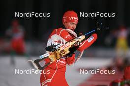 01.12.2007, Kontiolahti, Finland (FIN): Rune Bratsveen (NOR) - IBU world cup biathlon, sprint men, Kontiolahti (FIN). www.nordicfocus.com. c Manzoni/NordicFocus. Every downloaded picture is fee-liable.