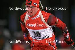01.12.2007, Kontiolahti, Finland (FIN): Jean Philippe Leguellec (CAN) - IBU world cup biathlon, sprint men, Kontiolahti (FIN). www.nordicfocus.com. c Manzoni/NordicFocus. Every downloaded picture is fee-liable.
