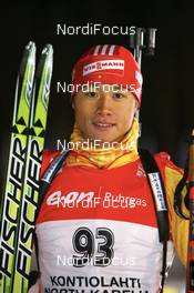 01.12.2007, Kontiolahti, Finland (FIN): Chengye Zhang (CHN) - IBU world cup biathlon, sprint men, Kontiolahti (FIN). www.nordicfocus.com. c Manzoni/NordicFocus. Every downloaded picture is fee-liable.