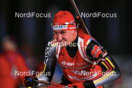 01.12.2007, Kontiolahti, Finland (FIN): Michael Greis (GER) - IBU world cup biathlon, sprint men, Kontiolahti (FIN). www.nordicfocus.com. c Manzoni/NordicFocus. Every downloaded picture is fee-liable.