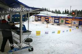 01.12.2007, Kontiolahti, Finland (FIN): public shooting range- IBU world cup biathlon, sprint men, Kontiolahti (FIN). www.nordicfocus.com. c Manzoni/NordicFocus. Every downloaded picture is fee-liable.
