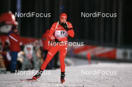 01.12.2007, Kontiolahti, Finland (FIN): Rune Bratsveen (NOR) - IBU world cup biathlon, sprint men, Kontiolahti (FIN). www.nordicfocus.com. c Manzoni/NordicFocus. Every downloaded picture is fee-liable.