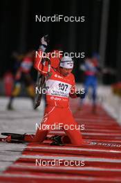 01.12.2007, Kontiolahti, Finland (FIN): Halvard Hanevold (NOR) - IBU world cup biathlon, sprint men, Kontiolahti (FIN). www.nordicfocus.com. c Manzoni/NordicFocus. Every downloaded picture is fee-liable.