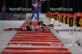 01.12.2007, Kontiolahti, Finland (FIN): Jay Hakkinen (USA) - IBU world cup biathlon, sprint men, Kontiolahti (FIN). www.nordicfocus.com. c Manzoni/NordicFocus. Every downloaded picture is fee-liable.